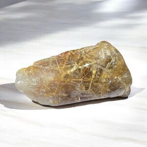 Golden Rutilated Quartz Crystal Freeform (#8)‎